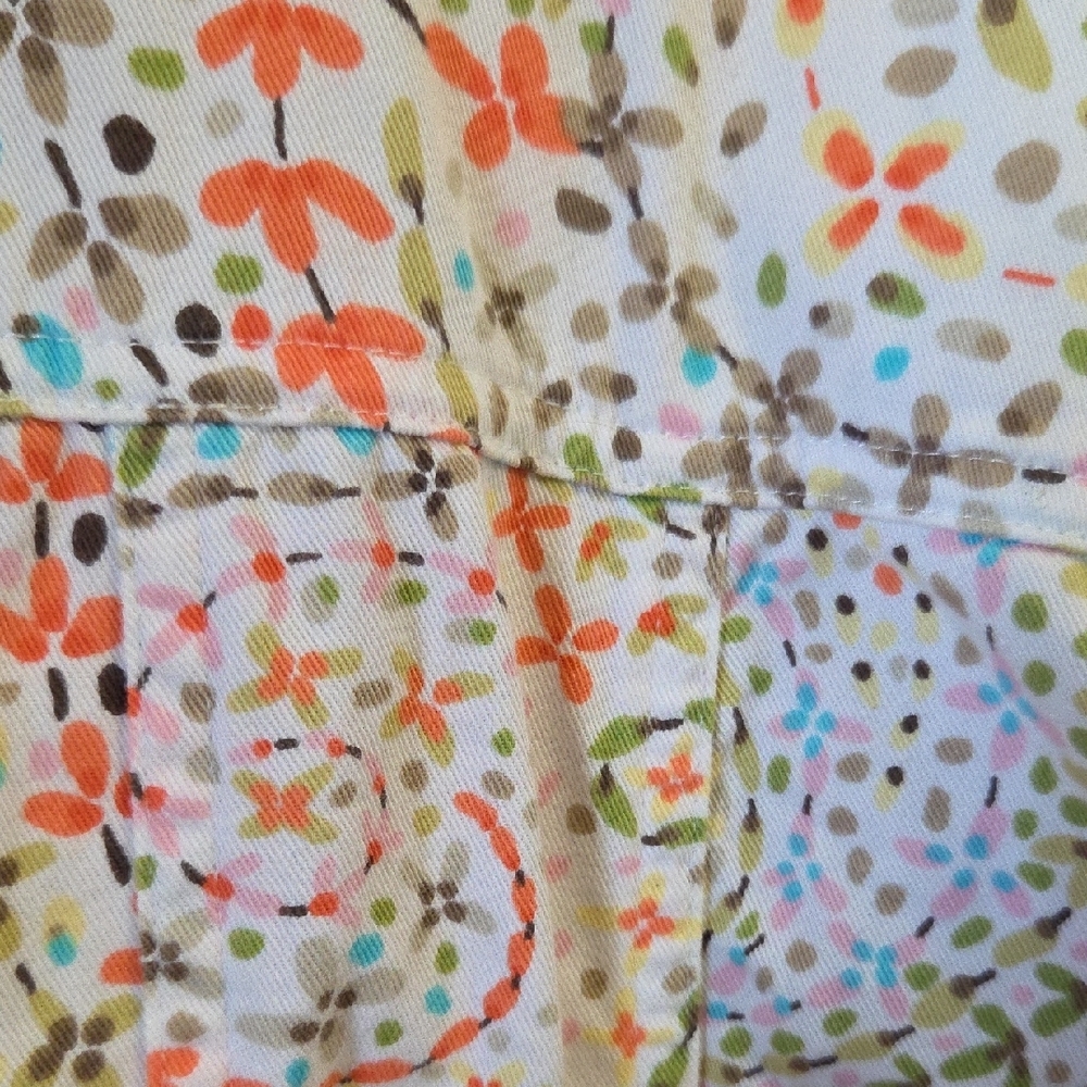 CJ Banks Multicolor Paisley Button Down Shirt - Picture 8 of 9